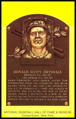 50 Don Drysdale '84